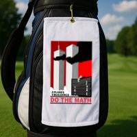 2 Planes 3 Buildings Do The Math Golf Towel