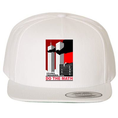 2 Planes 3 Buildings Do The Math Wool Snapback Cap