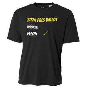 2024 Pres Ballot Hooker Felon Cooling Performance Crew T-Shirt