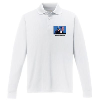 2024 Presidential Candidate 45 Performance Long Sleeve Polo