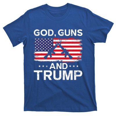 2024 President Donald Trump God Guns And Trump T-Shirt