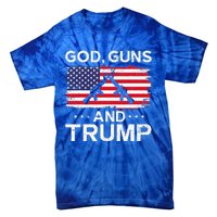 2024 President Donald Trump God Guns And Trump Tie-Dye T-Shirt