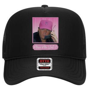 2024 President Election Donald Trump Sweater Ultra Maga American High Crown Mesh Back Trucker Hat