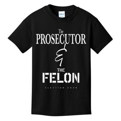 2024 President Election Kamala Harris Prosecutor Maga Kids T-Shirt