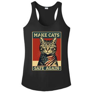 2024 Presidential Election Make Cats Safe Again Ladies PosiCharge Competitor Racerback Tank