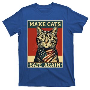 2024 Presidential Election Make Cats Safe Again T-Shirt