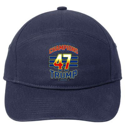 2024 Presidential Election Champions Trump Vance 7-Panel Snapback Hat