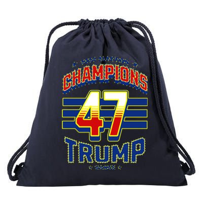 2024 Presidential Election Champions Trump Vance Drawstring Bag