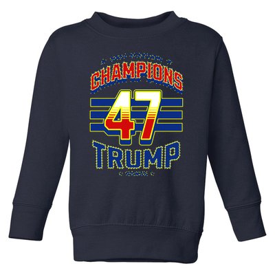 2024 Presidential Election Champions Trump Vance Toddler Sweatshirt