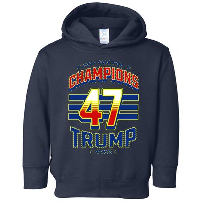 2024 Presidential Election Champions Trump Vance Toddler Hoodie