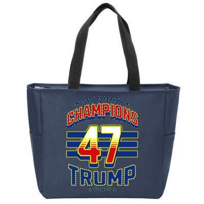 2024 Presidential Election Champions Trump Vance Zip Tote Bag