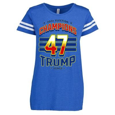 2024 Presidential Election Champions Trump Vance Enza Ladies Jersey Football T-Shirt