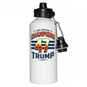 2024 Presidential Election Champions Trump Vance Aluminum Water Bottle