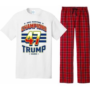 2024 Presidential Election Champions Trump Vance Pajama Set