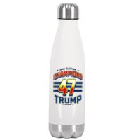 2024 Presidential Election Champions Trump Vance Stainless Steel Insulated Water Bottle