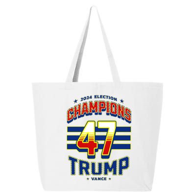 2024 Presidential Election Champions Trump Vance 25L Jumbo Tote