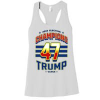 2024 Presidential Election Champions Trump Vance Women's Racerback Tank