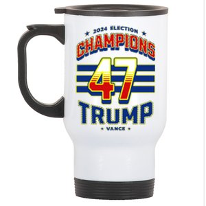 2024 Presidential Election Champions Trump Vance Stainless Steel Travel Mug