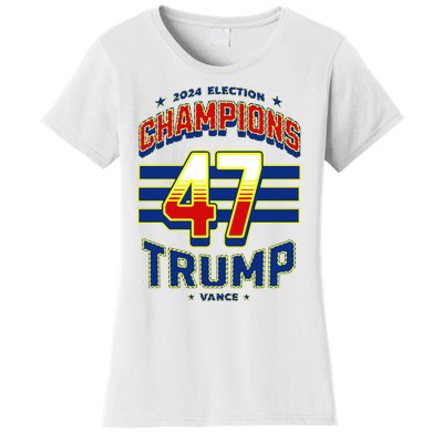 2024 Presidential Election Champions Trump Vance Women's T-Shirt