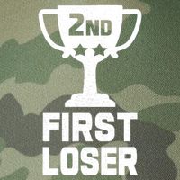 2nd Place First Loser Funny Second Place Trophy Legacy Tie Dye Trucker Hat