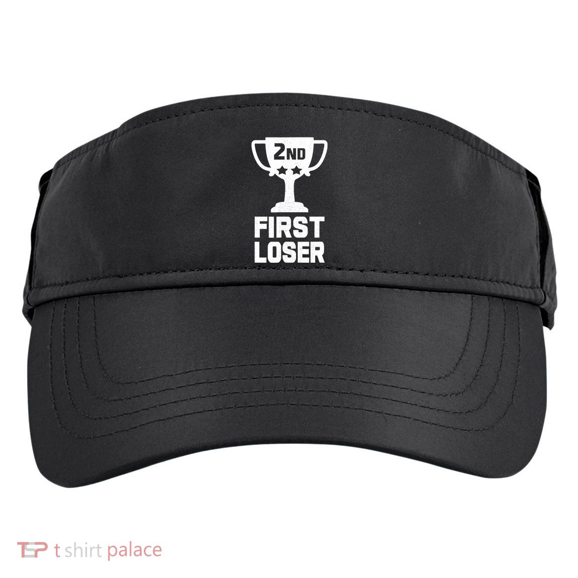 2nd Place First Loser Funny Second Place Trophy Adult Drive Performance Visor