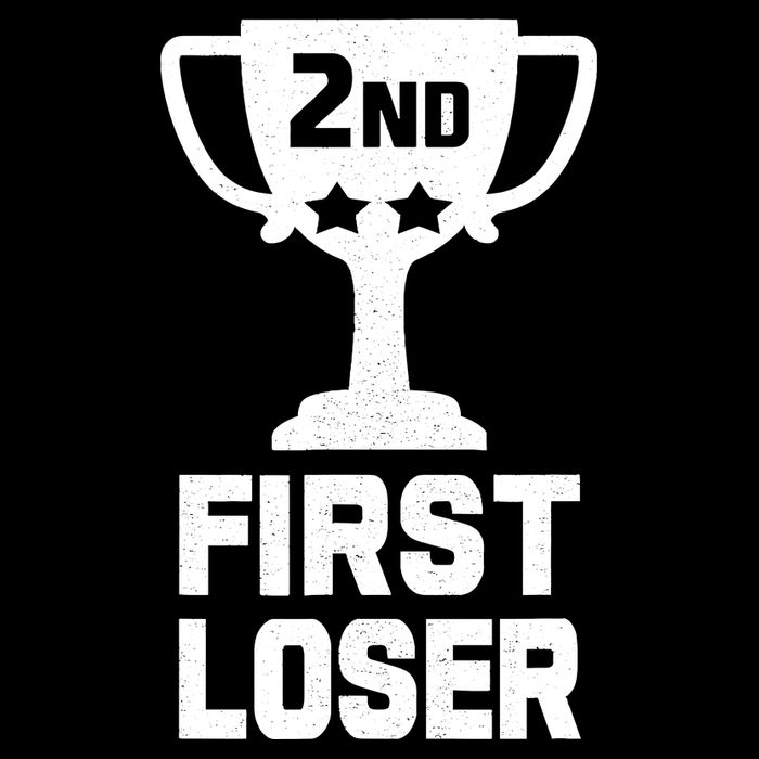 2nd Place First Loser Funny Second Place Trophy Wool Snapback Cap