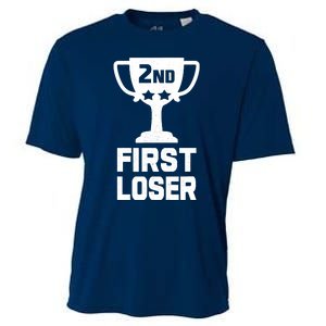 2nd Place First Loser Funny Second Place Trophy Cooling Performance Crew T-Shirt