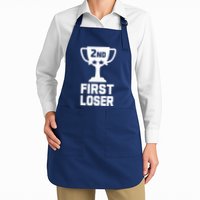 2nd Place First Loser Funny Second Place Trophy Apron