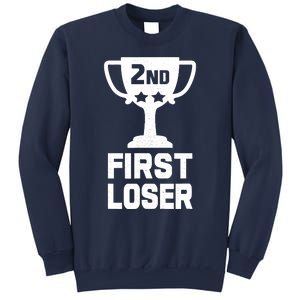 2nd Place First Loser Funny Second Place Trophy Sweatshirt