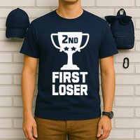 2nd Place First Loser Funny Second Place Trophy T-Shirt