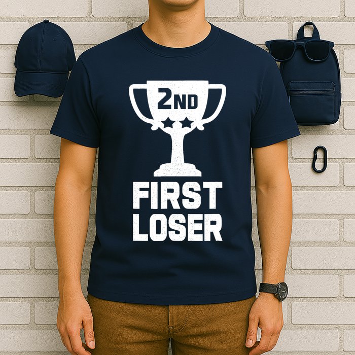2nd Place First Loser Funny Second Place Trophy T-Shirt