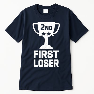 2nd Place First Loser Funny Second Place Trophy Tall T-Shirt