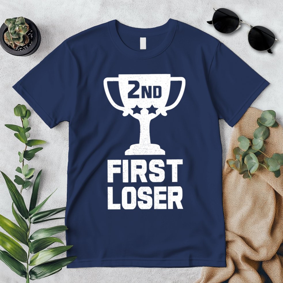 2nd Place First Loser Funny Second Place Trophy Premium T-Shirt
