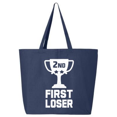 2nd Place First Loser Funny Second Place Trophy 25L Jumbo Tote