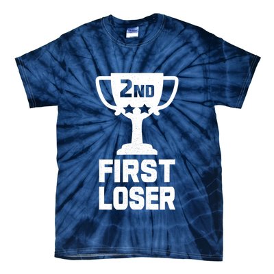 2nd Place First Loser Funny Second Place Trophy Tie-Dye T-Shirt