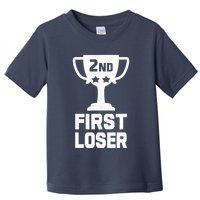 2nd Place First Loser Funny Second Place Trophy Toddler T-Shirt