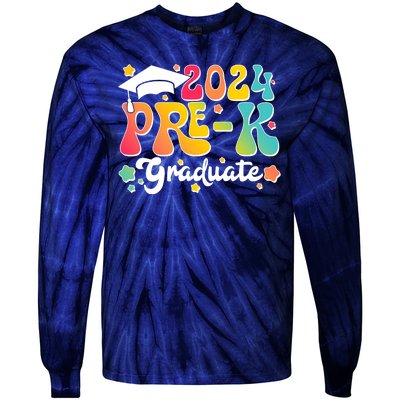 2024 Pre K School Graduate Tie-Dye Long Sleeve Shirt