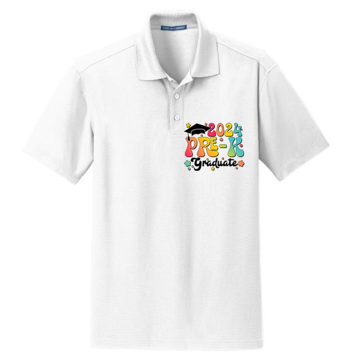 2024 Pre K School Graduate Dry Zone Grid Polo