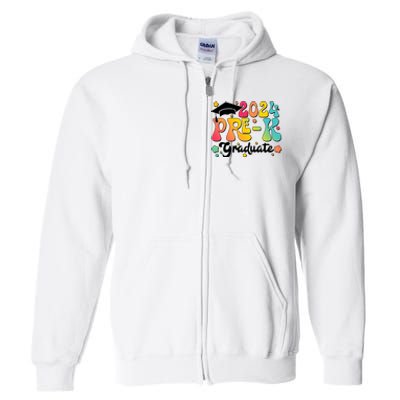 2024 Pre K School Graduate Full Zip Hoodie