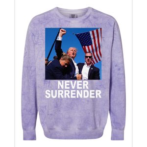 2024 Pennsylvania Rally Colorblast Crewneck Sweatshirt