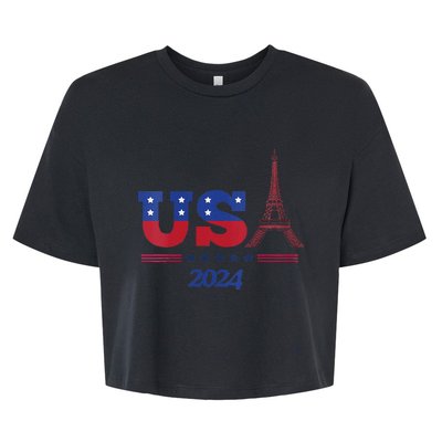 2024 Paris Sport Games Bella+Canvas Jersey Crop Tee