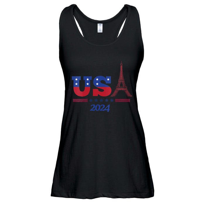 2024 Paris Sport Games Ladies Essential Flowy Tank