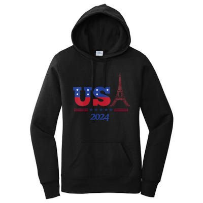 2024 Paris Sport Games Women's Pullover Hoodie