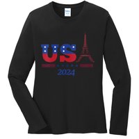 2024 Paris Sport Games Ladies Long Sleeve Shirt