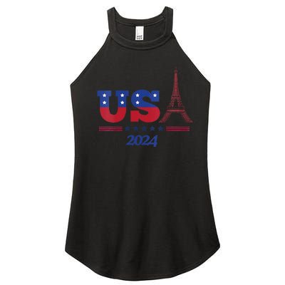 2024 Paris Sport Games Women's Perfect Tri Rocker Tank