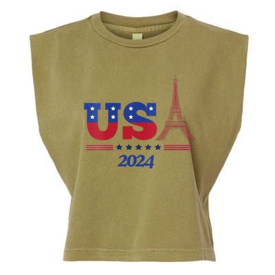 2024 Paris Sport Games Garment-Dyed Women's Muscle Tee