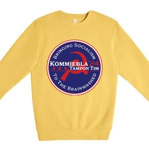 24 Political Satire Kommiebla Tampon Tim Premium Crewneck Sweatshirt