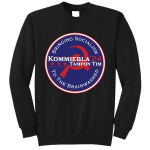 24 Political Satire Kommiebla Tampon Tim Sweatshirt