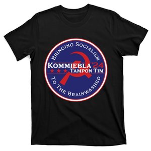 24 Political Satire Kommiebla Tampon Tim T-Shirt