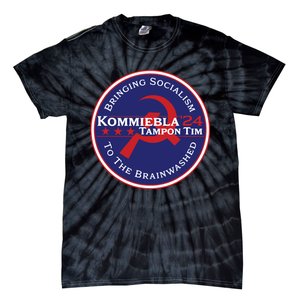 24 Political Satire Kommiebla Tampon Tim Tie-Dye T-Shirt